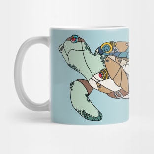 Steampunk Sea Turtle Mug